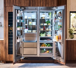 Built-in refrigerator columns