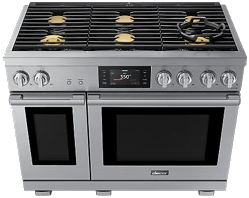 48-inch professional dual-fuel range